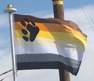 Bear Flag on Our Flagpole
