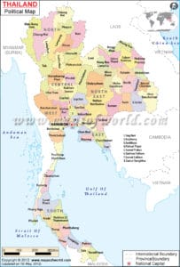 Thailand Map 1