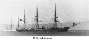 USS Lackawanna 1880