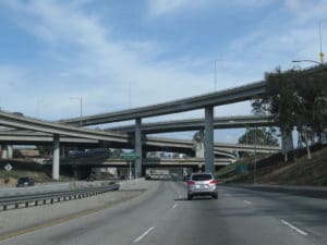 Stacked Interchanges in Los Angeles