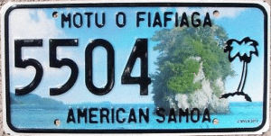 Territorial License Plate