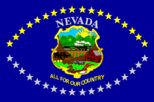 Nevada Flag from 1915 to 1929