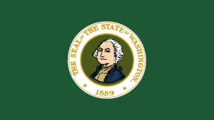 Washington State Flag 1923 to 1967