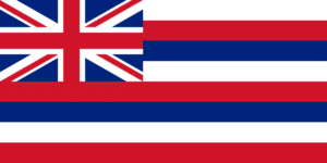Flag of Hawaii 1845-present