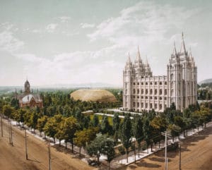 Main Mormon Temple, Salt Lake City