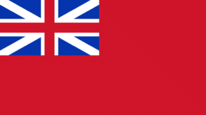 Red Ensign Flag of Great Britain 1793-1794