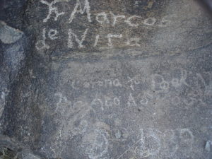 Stone Inscription Attributed to Marcos de Niza