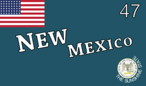 Unofficial Flag of New Mexico from 1915 to 1925
