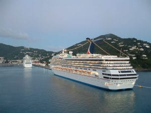 Cruise Ships at Charlotte Amalie Harbor