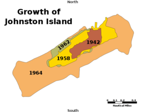 Growth of Johnston Atoll