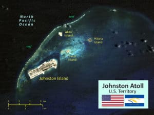 Johnston Atoll by Satellite
