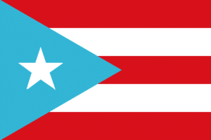 Puerto Rico Flag of 1895