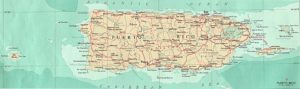 Atlas Map of Puerto Rico