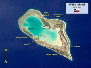 Wake Island Satellite View