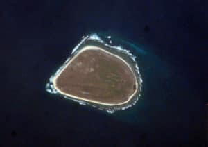 Baker Island from Satellite