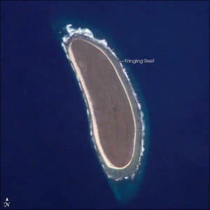 Howland Island from Space