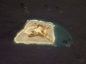 Jarvis Island from Space