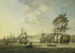 Bombardment of Algiers by Anglo-Dutch Fleet 1816