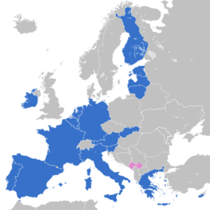 Eurozone Map