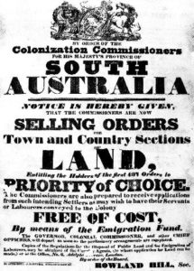 1835 Advertisement for Land