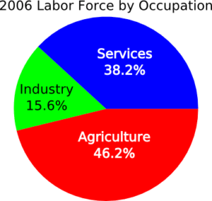 Armenian Labor Force Distribution
