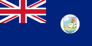 Flag of Antigua and Barbuda 1956-1962