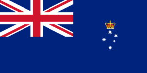 Flag of Victoria 1877-1901