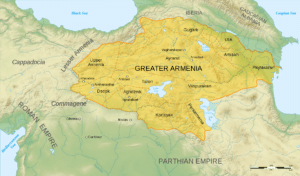Historical Armenia 150 BCE
