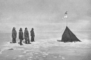 Roald Amundsen at South Pole 1911