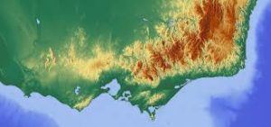 Topographic Map of Victoria