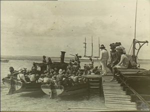 Crew of the Emden Leaves the Islands