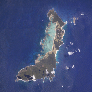 Lord Howe Island from Space