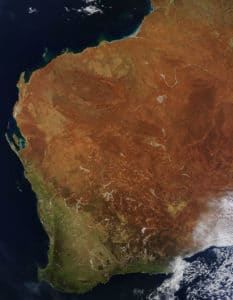 Western Australia From Space