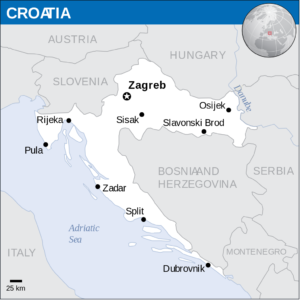 City Map of Croatia 1