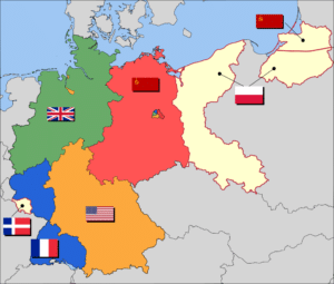 German Occupation Zones 1947 1