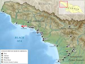 Russian Military Bases in Abkhazia as of 2016 1