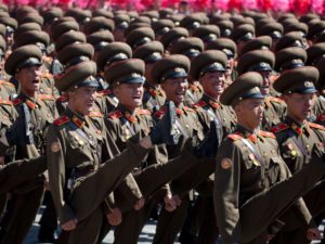 North Korean Military Parade 1
